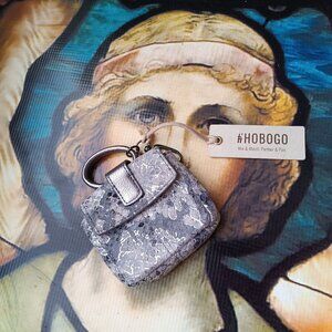 NWT Stocking Stuffer! HOBO Mini Wallet-Coin Purse-Key Ring Combo
